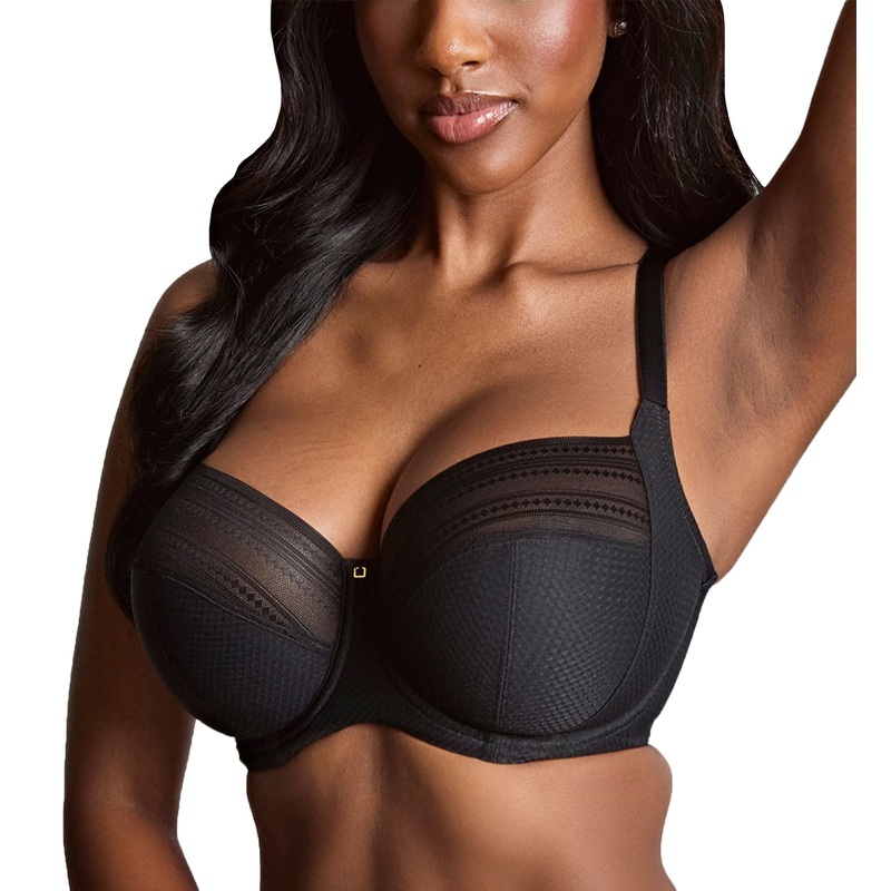 Panache Serene Stretch Lace Full Cup Underwire Bra (10305) – Noir