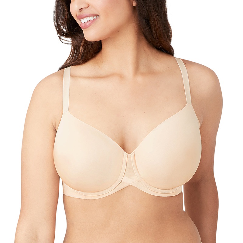 Wacoal Ultimate Side Smoother Underwire Contour T-Shirt Bra (853281) – Sand
