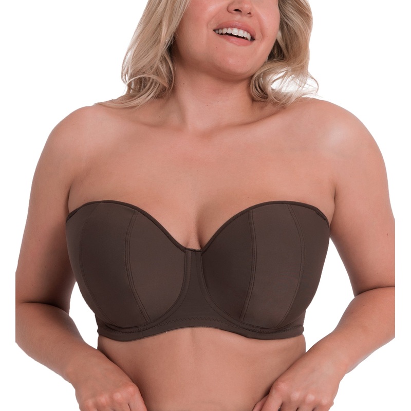 Curvy Kate Luxe Multiway Strapless Underwire Bra (CK2601) – Cocoa