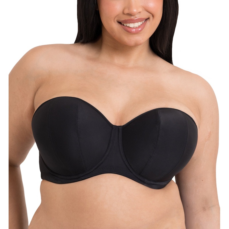 Curvy Kate Luxe Multiway Strapless Underwire Bra (CK2601) – Jet Black