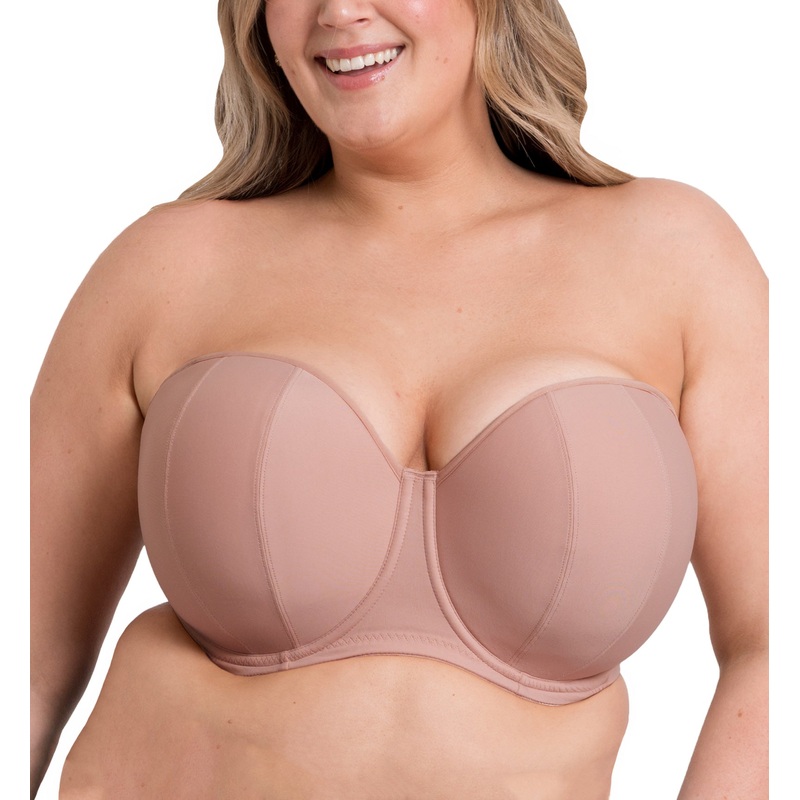 Curvy Kate Luxe Multiway Strapless Underwire Bra (CK2601) – Latte