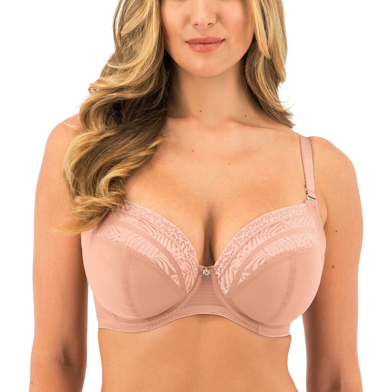 Fantasie Devote Side Support Plunge Underwire Bra (102436) – Cafe Au Lait