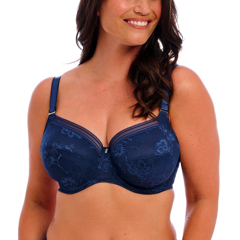 Fantasie Fusion Lace Full Cup Side Support Underwire Bra (102301) – French Navy