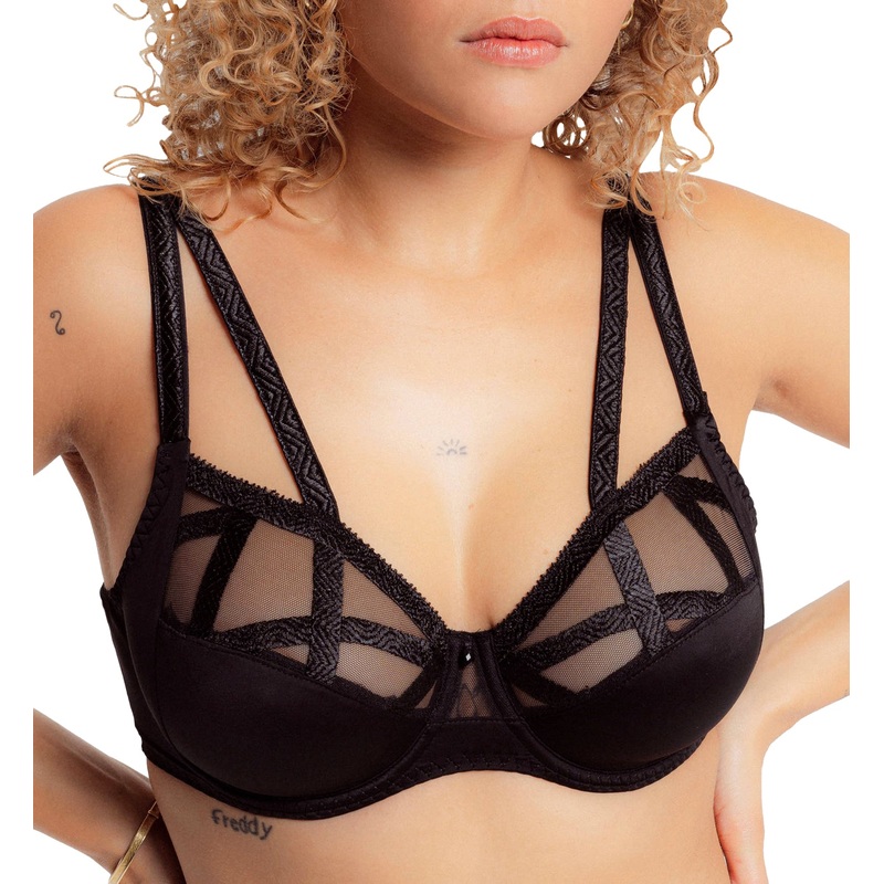 Louisa Bracq Srie Full Cup Underwire Bra (47101) – Black