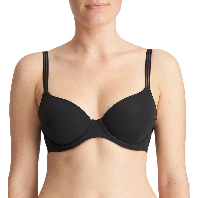 Marie Jo Louie Spacer Heart Shape Underwire Bra (0122096) – Black