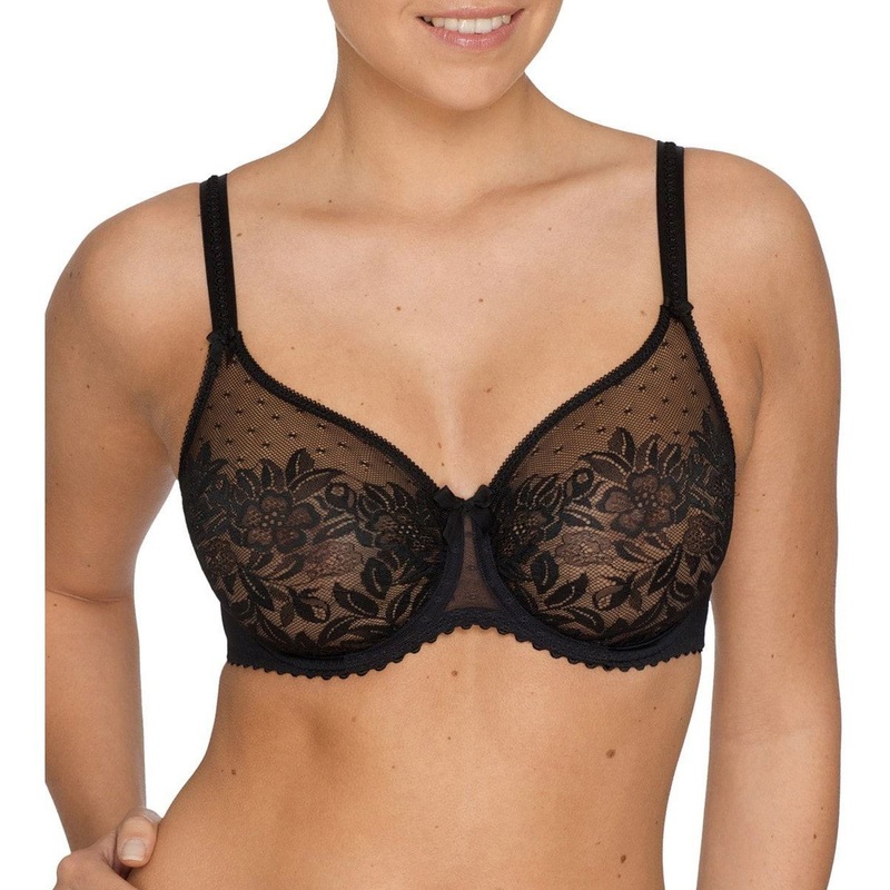 PrimaDonna Divine Seamless Non-Padded Underwire Bra (0162650) – Black