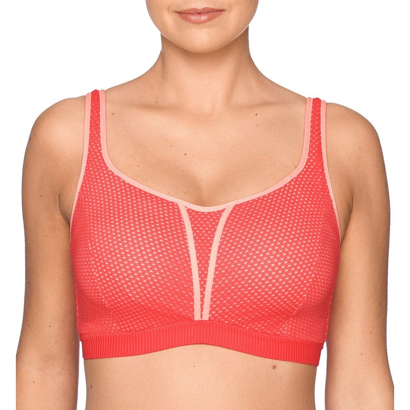 PrimaDonna Sport The Mesh Non-Padded Underwire Sports Bra (6000210) – Sparkling Pink