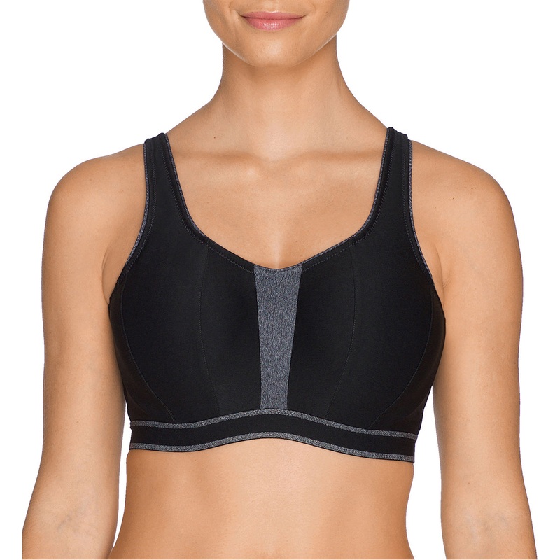 PrimaDonna Sport The Sweater Padded Underwire Sports Bra (6000116) – Black