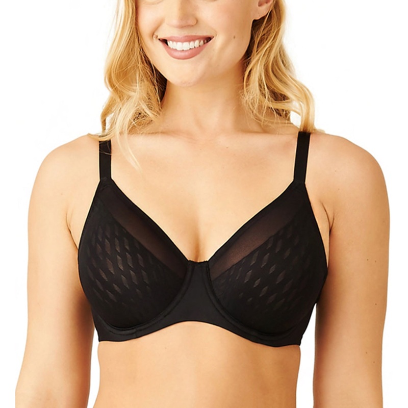 Wacoal Elevated Allure Seamless Underwire Bra (855336) – Black