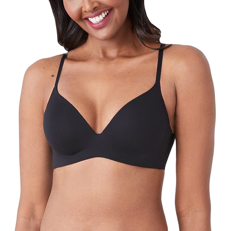 Wacoal Final Effect Contour Plunge Underwire Bra (853337) – Black