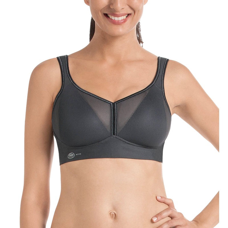 Anita Active Air Control Delta Pad Softcup Sports Bra (5544) – Anthracite