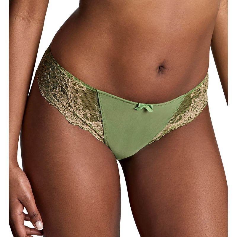Panache Ana Brazilian Panty (9392) – Sage/Sand