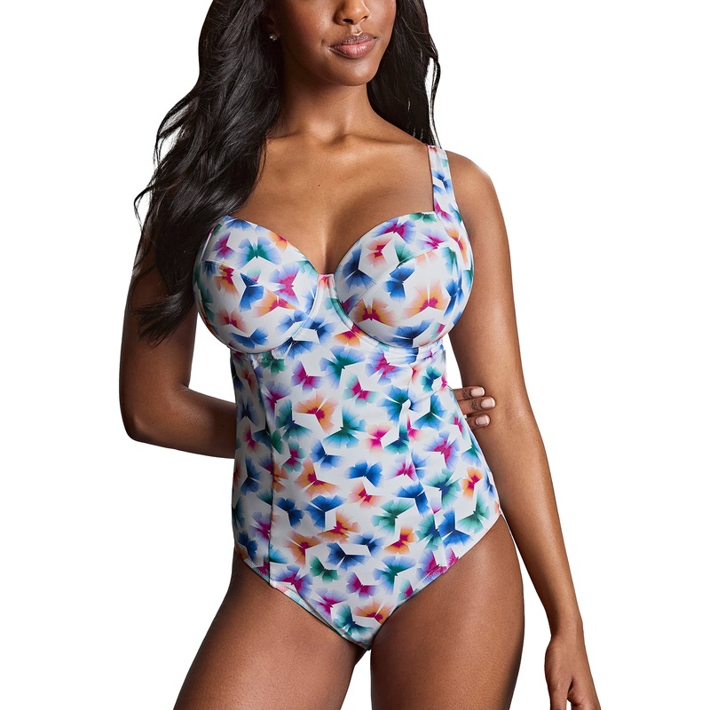 Panache Paloma Balcony Underwire Swimsuit (SW1720) – Flutter Print