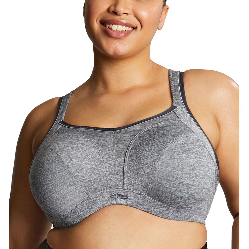 Sculptresse by Panache Activate Non-padded Underwire Sports Bra (9441) – Charcoal Marl