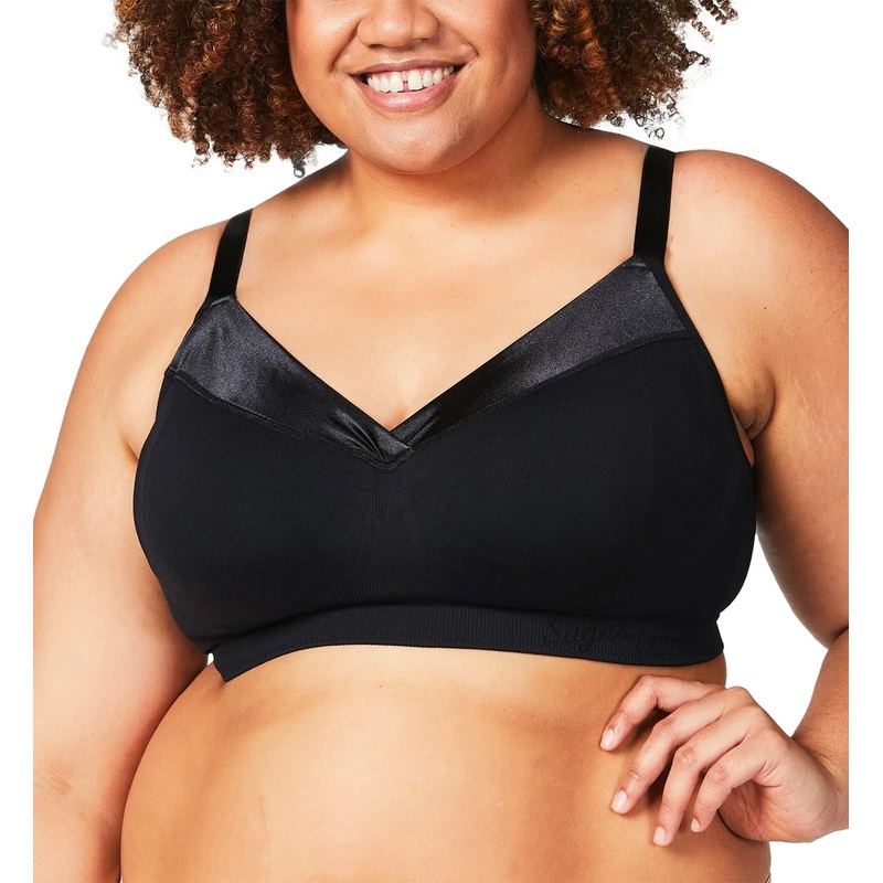 Cake Sugar Candy Posh Fuller Bust Everyday Bralette (28-8017) – Black