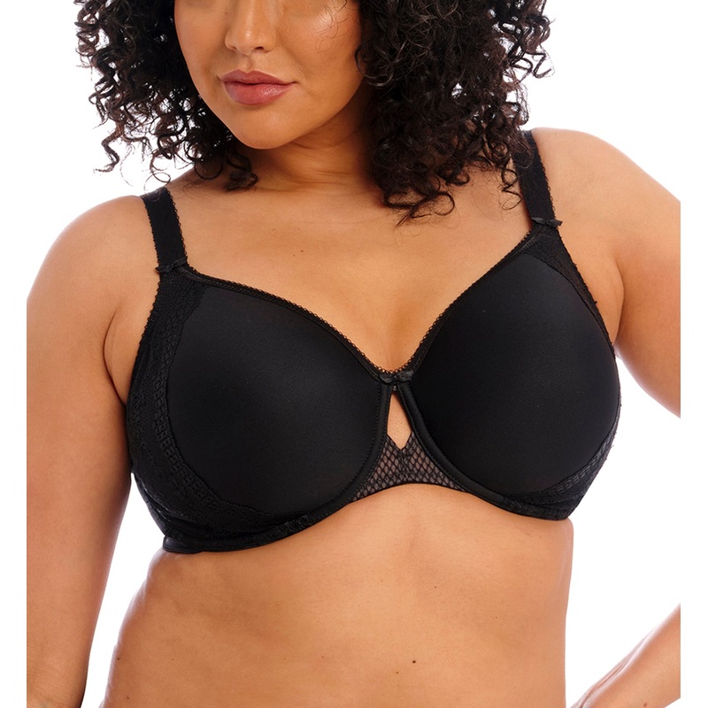 Elomi Charley Bandless Spacer Seamless Underwire Bra (4383) – Black