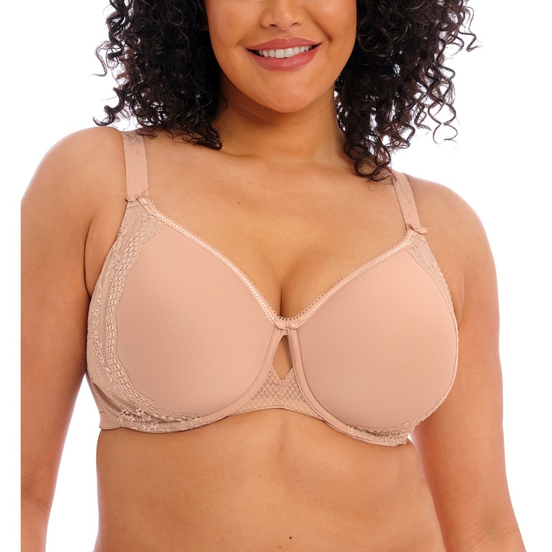 Elomi Charley Bandless Spacer Seamless Underwire Bra (4383) – Fawn