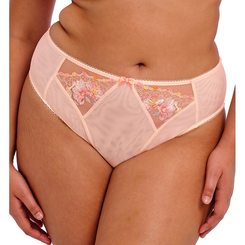Elomi Himari High Leg Brief Panty (302153) – Peach Whisper