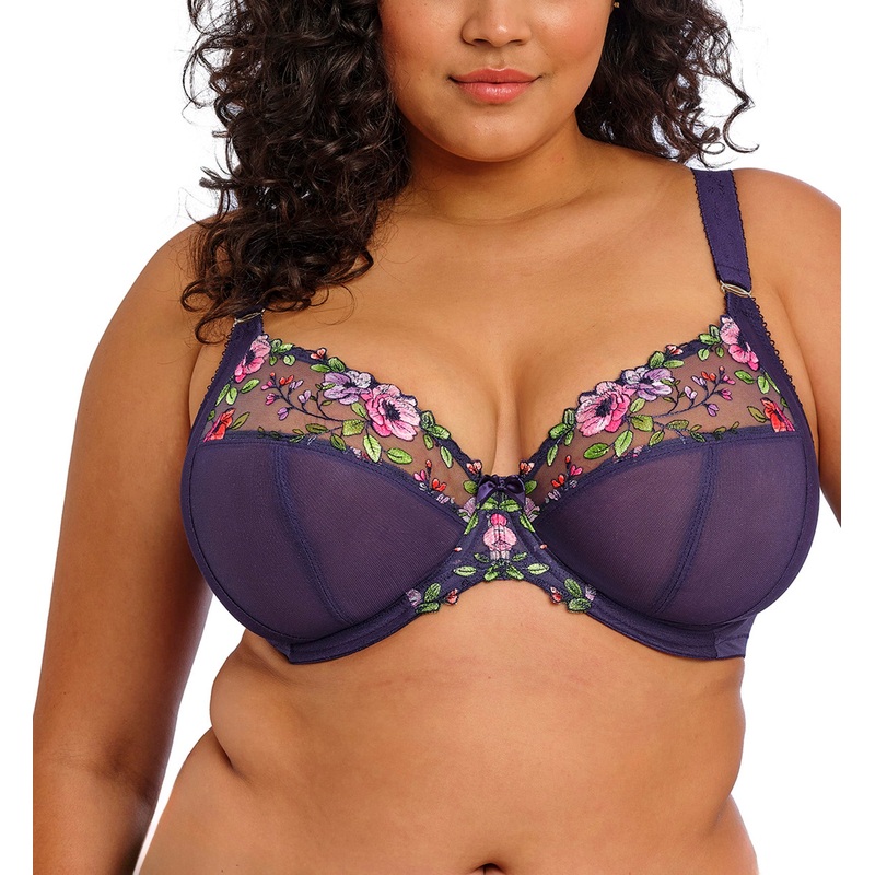 Elomi Himari Plunge Underwire Bra (302102) – Midnight