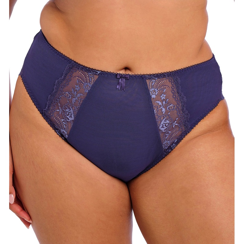 Elomi Morgan High Leg Brief Panty (4119) – Midnight