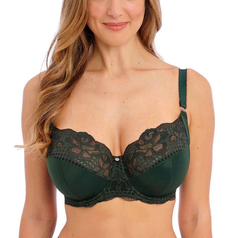 Fantasie Reflect Side Support Stretch Lace Underwire Bra (101801) – Deep Emerald