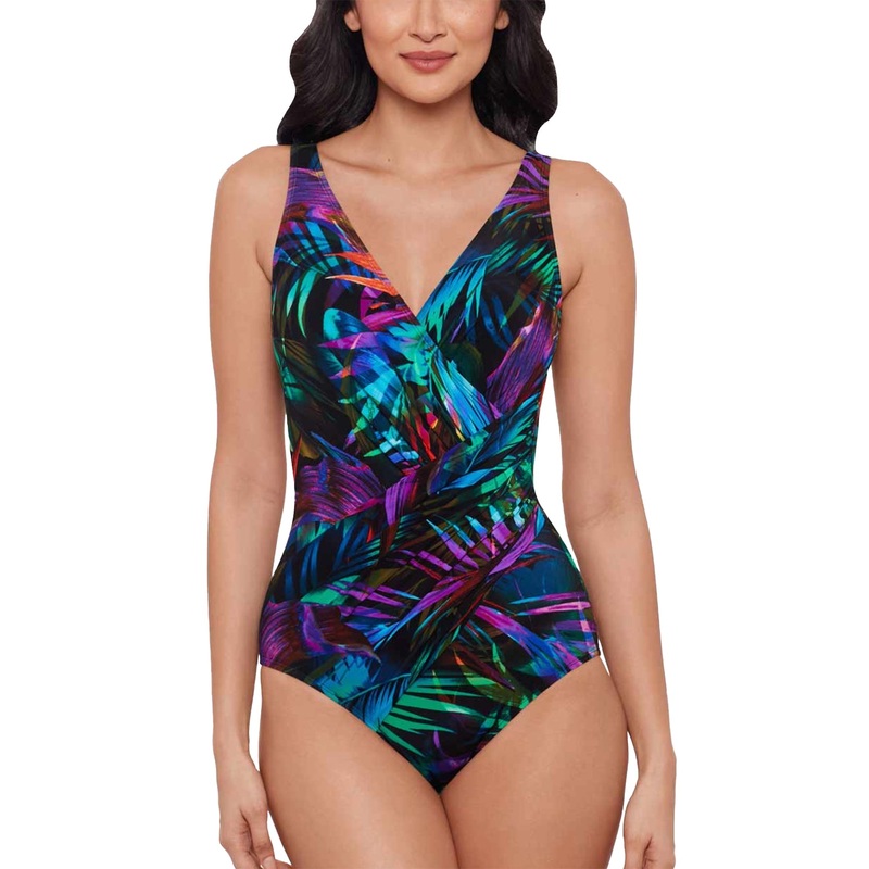 Miraclesuit Palma Paradiso Oceanus Underwire One Piece Swimsuit DDD-Cup (6560688DDD) – Multi
