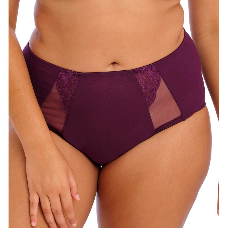 Elomi Brianna Full Panty Brief (8085) – Blackberry
