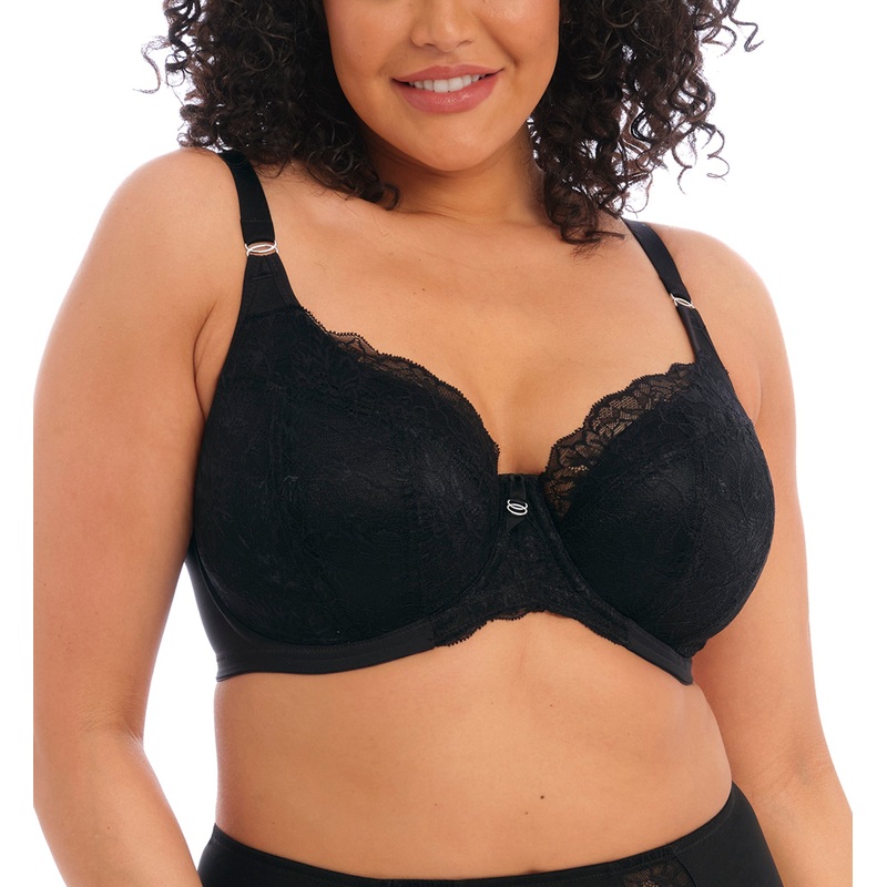 Elomi Brianna Padded Half Cup Underwire Bra (8081) – Black