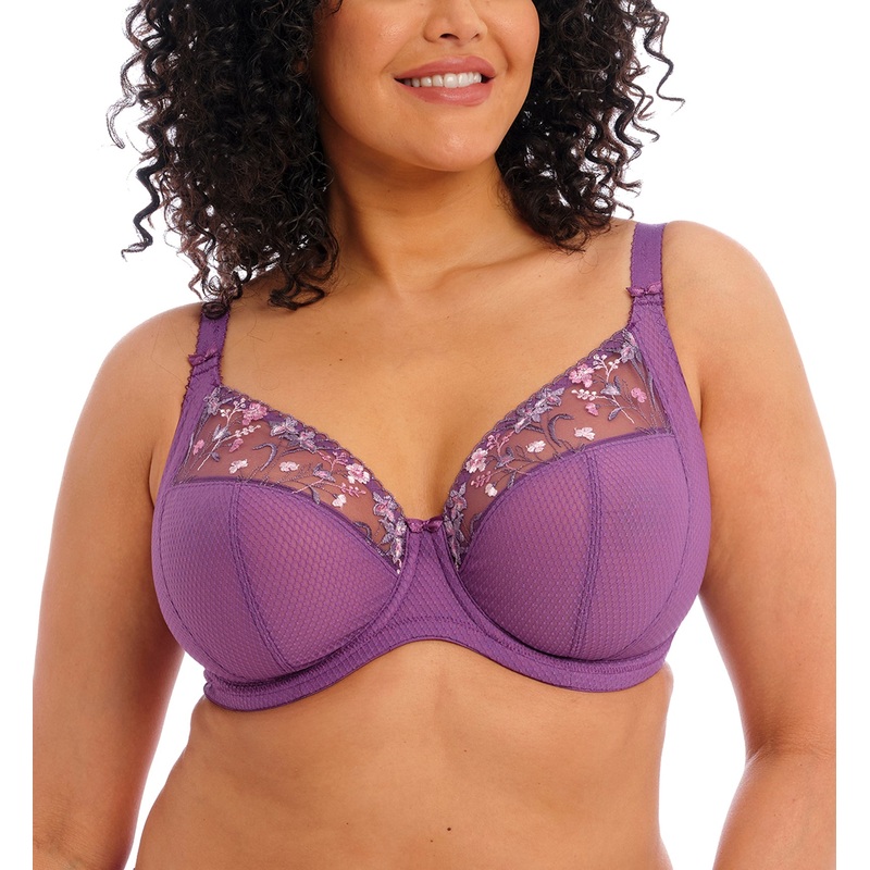 Elomi Charley Banded Plunge Underwire Bra (4380) – Pansy
