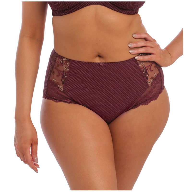 Elomi Charley Matching Full Brief (4388) – Aubergine
