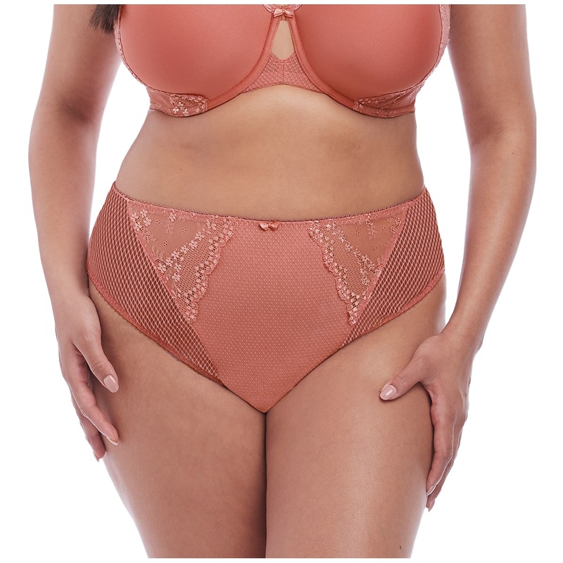 Elomi Charley Matching High Leg Brief (4386) – Rose Gold