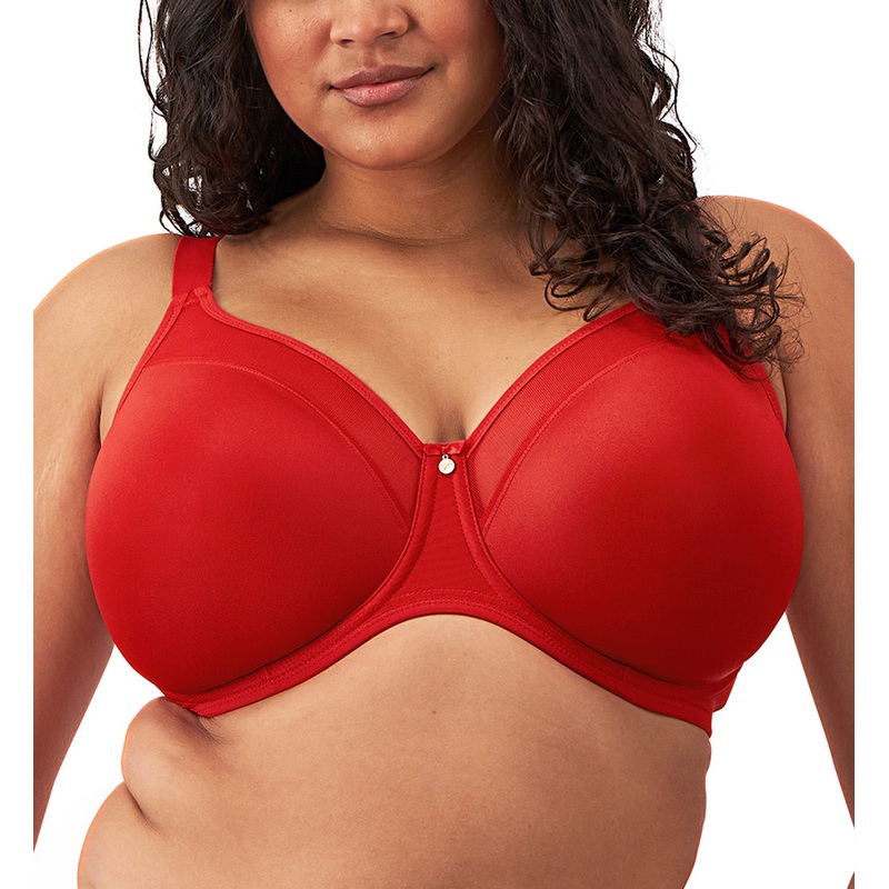 Elomi Smooth Unlined Underwire Molded Bra (4301) – Haute Red