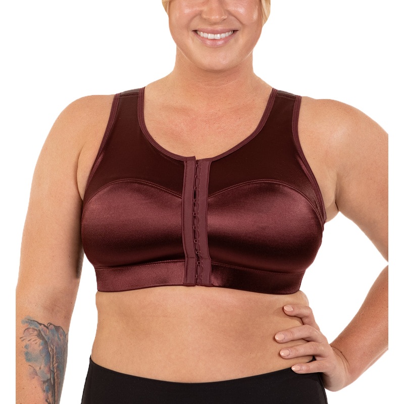 Enell High Impact Sports Bra (100) – Big Sky Burgundy