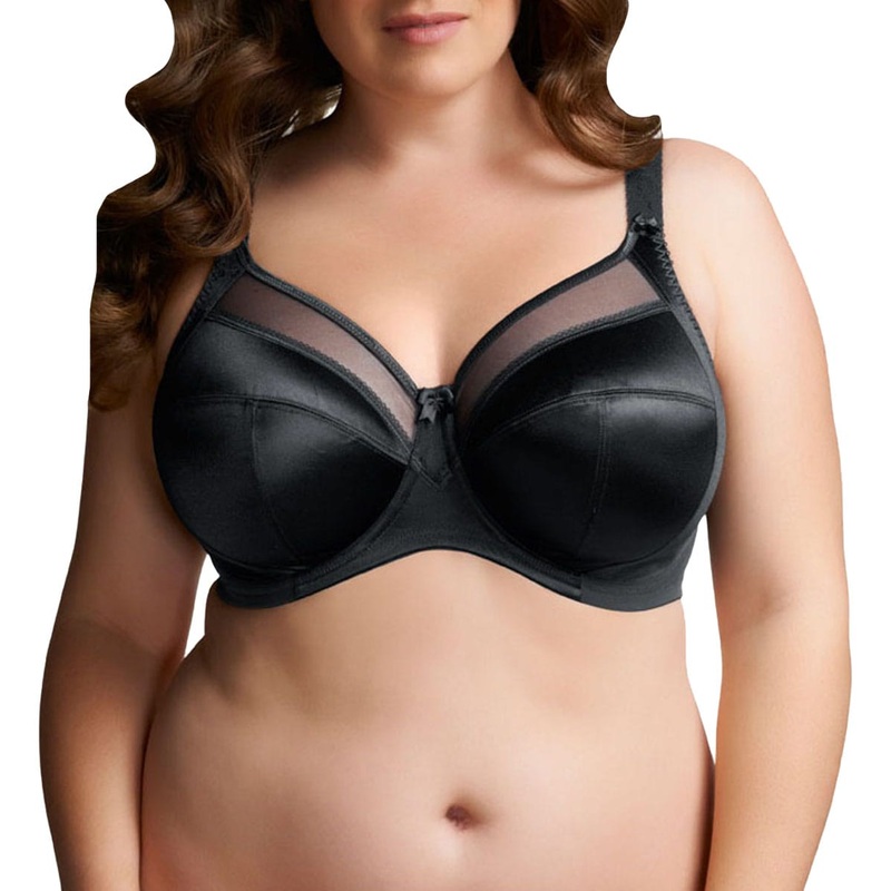 Goddess Keira Support Underwire Bra (6090) – Black