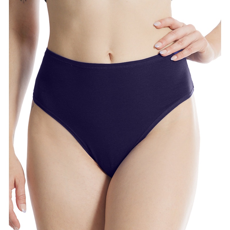 Hanky Panky Play Cotton Hi-Rise Thong (721924) – Concord