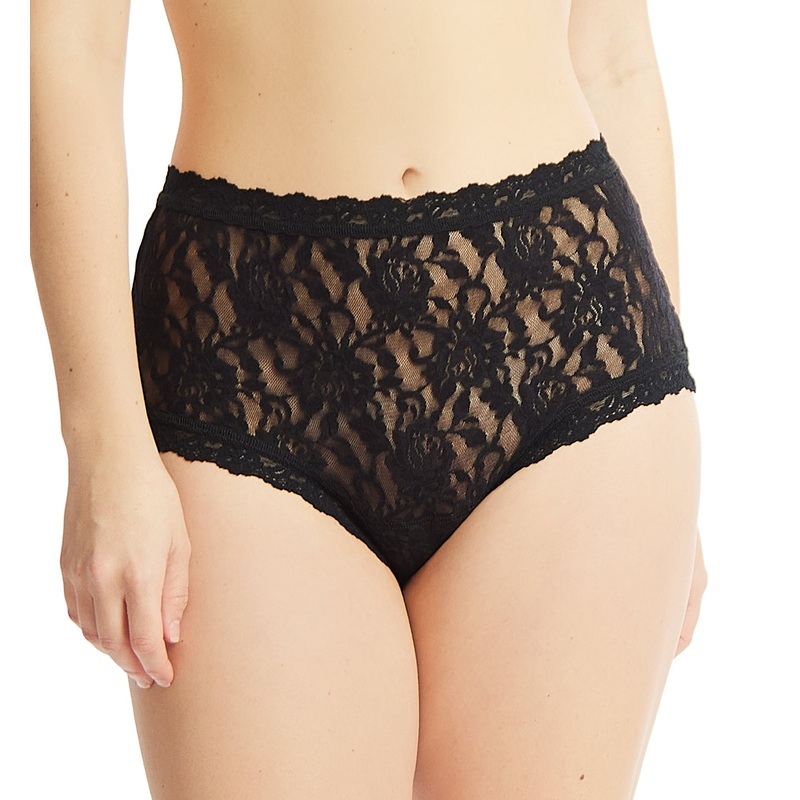 Hanky Panky Signature Lace High Rise Boyshort (481292) – Black
