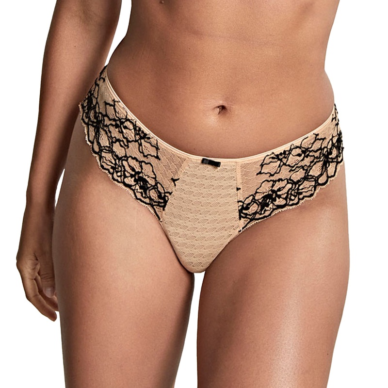 Panache Envy Thong (7289) – Sand/Black