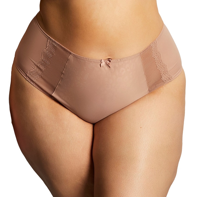 Sculptresse by Panache Esme Deep Brief (10924) – Mocha Animal