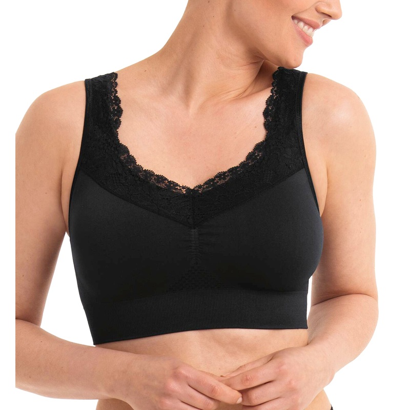 Anita Care Lotta Lace Pocketed Post Mastectomy Bra (5789X) – Black