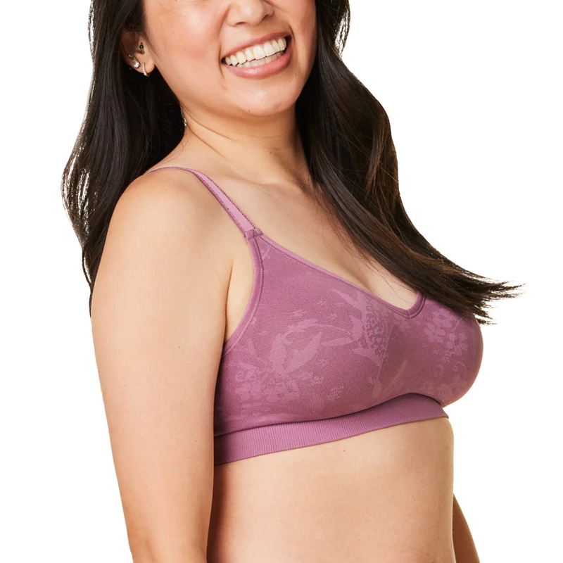 BRAVADO! DESIGNS Everyday Sculpt Wire-Free Bra (11045BA) – Berry Jacquard