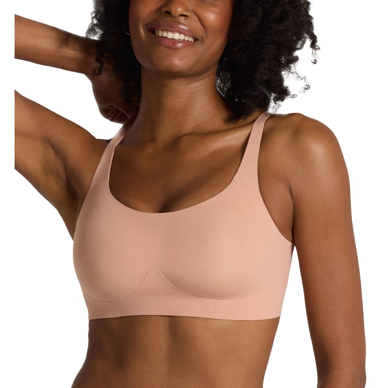 Evelyn & Bobbie STRUCTURED SCOOP Bralette (1801) – Himalayan Salt