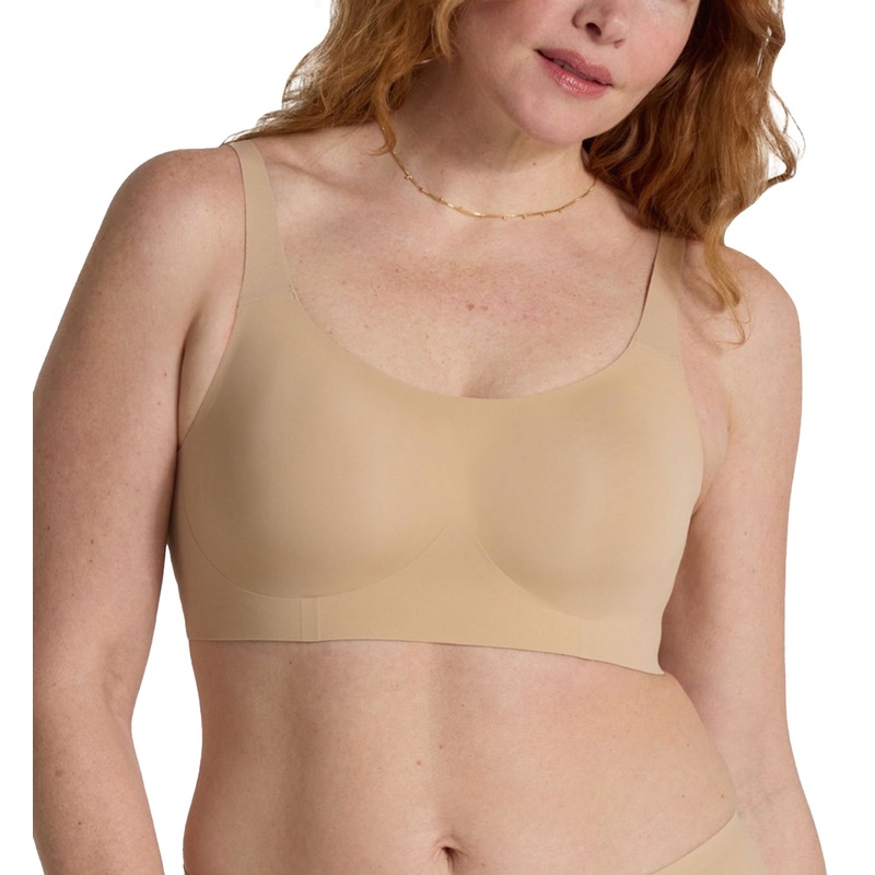 Evelyn & Bobbie STRUCTURED SCOOP Bralette (1801) – Sand