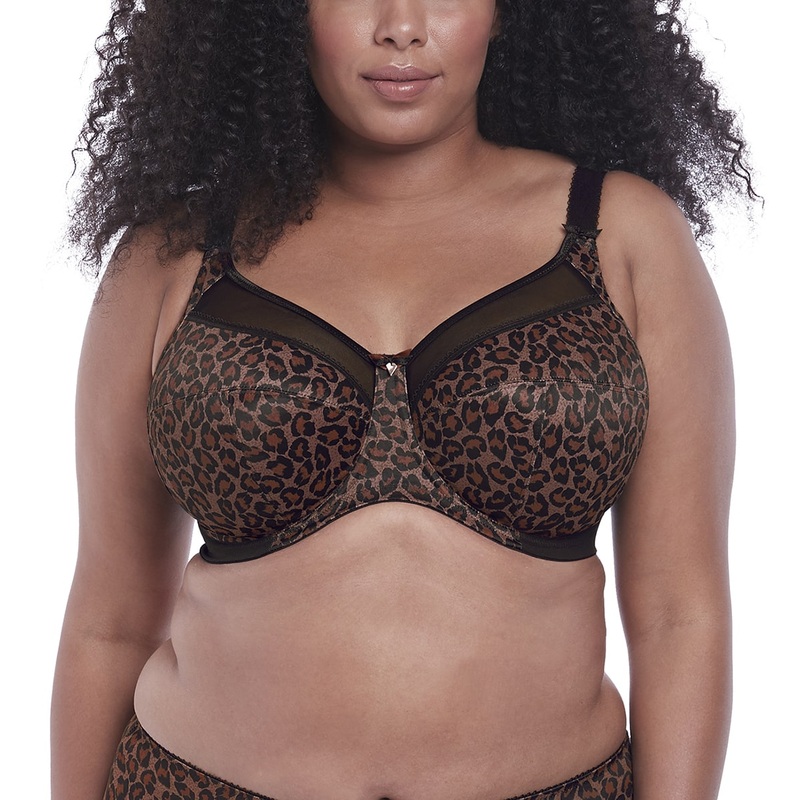 Goddess Kayla Support Underwire Bra (6162) – Dark Leopard