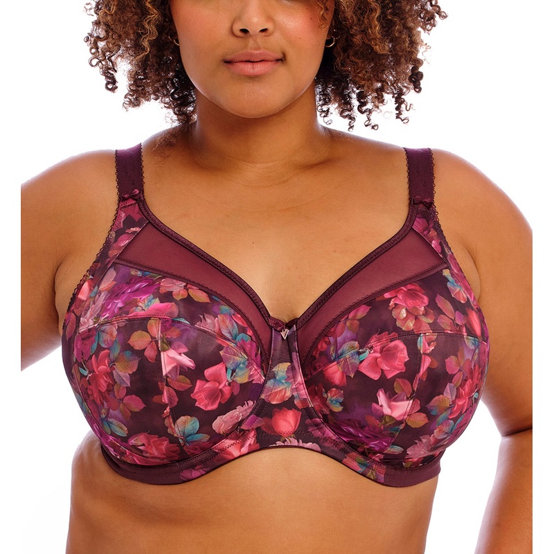 Goddess Kayla Support Underwire Bra (6162) – Plum Rose