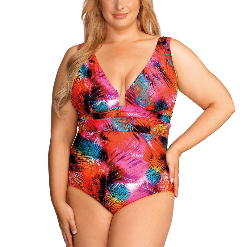 Nessa Milano Plunge Underwire Swimsuit (N543) – Tropicana