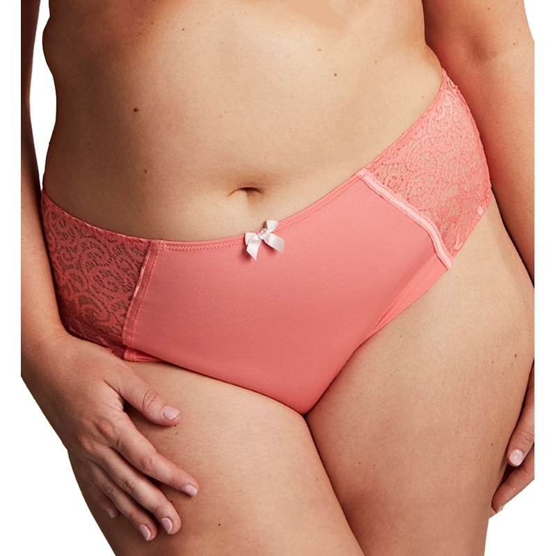 Sculptresse by Panache Estel Deep Brief (9682) – Coral