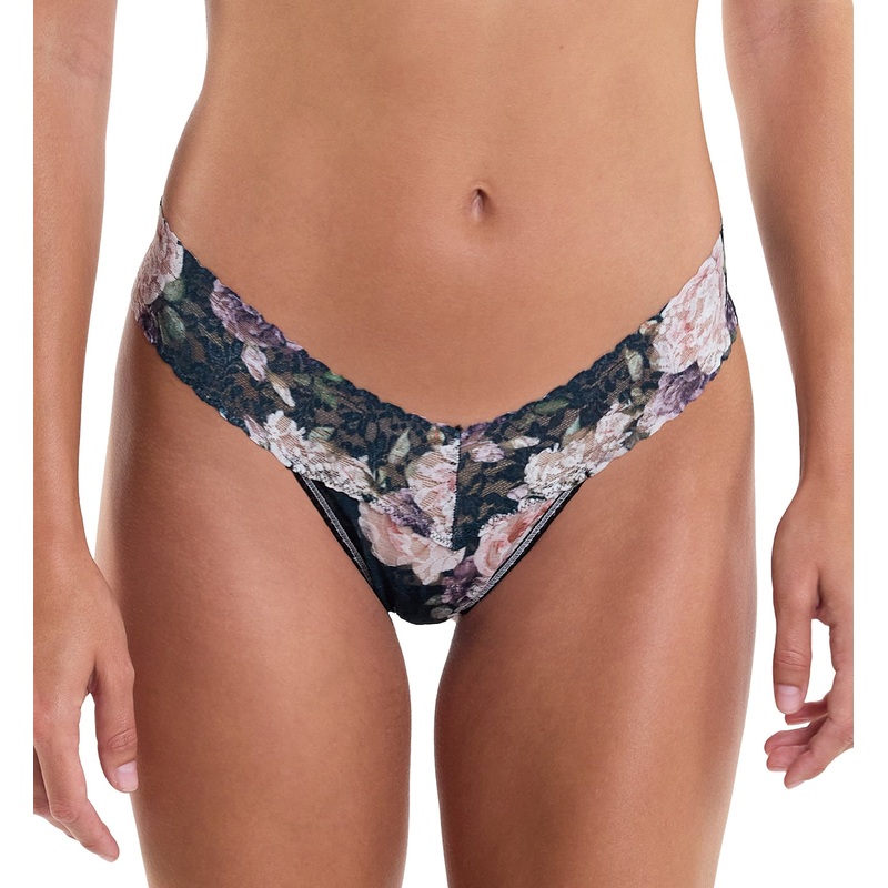 Hanky Panky Signature Lace Printed Low Rise Thong (PR4911P) – Romantique
