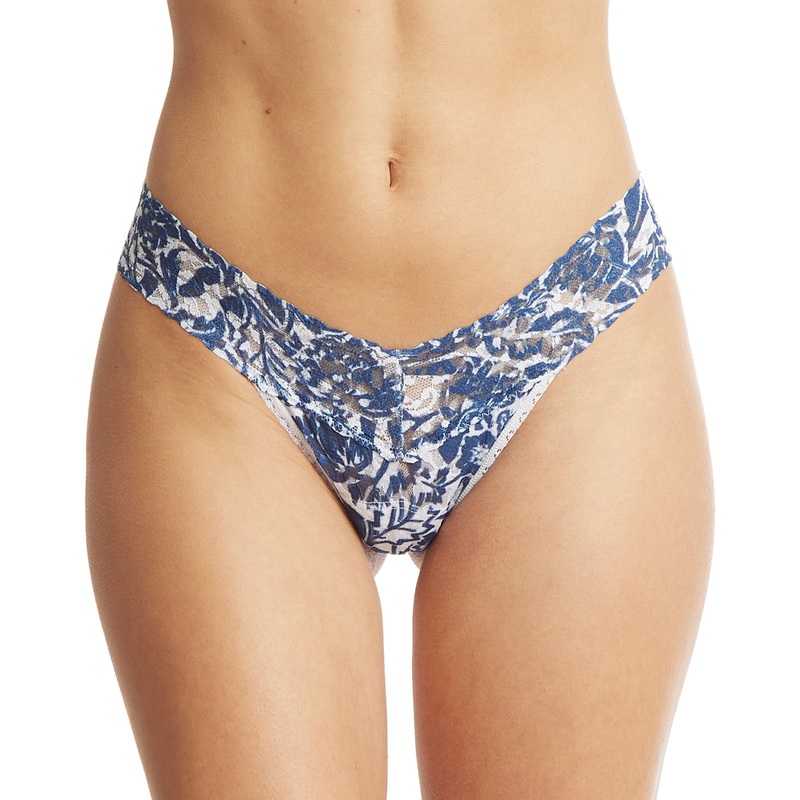 Hanky Panky Signature Lace Printed Low Rise Thong (PR4911P) – Sketchbook Floral
