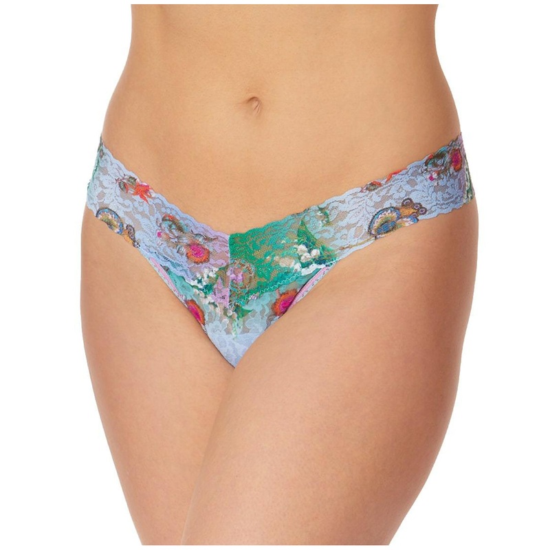 Hanky Panky Signature Lace Printed Low Rise Thong (PR4911P) – Sweet Dreams
