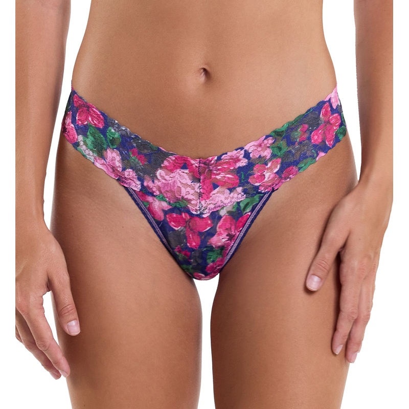 Hanky Panky Signature Lace Printed Low Rise Thong (PR4911P) – Tis The Season